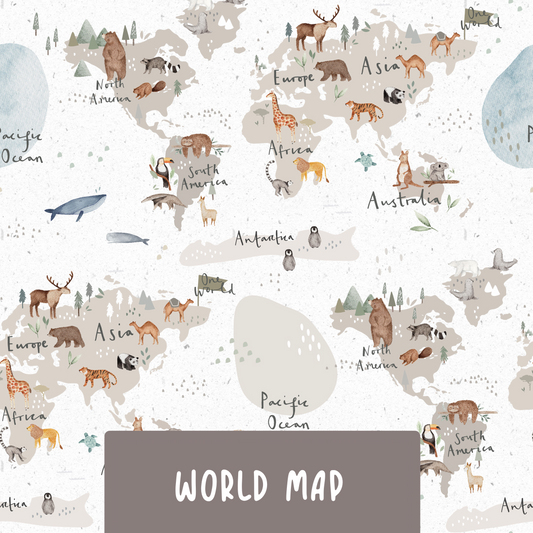 Bio Waffelpique World Map